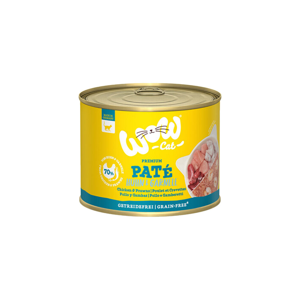 WOW Cat Wet Adult - Chicken & Prawn - 400 g