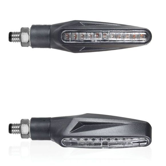 Flashing Chaft Stem LED (the pair) Universal - BlackRef: ch0477 / in265