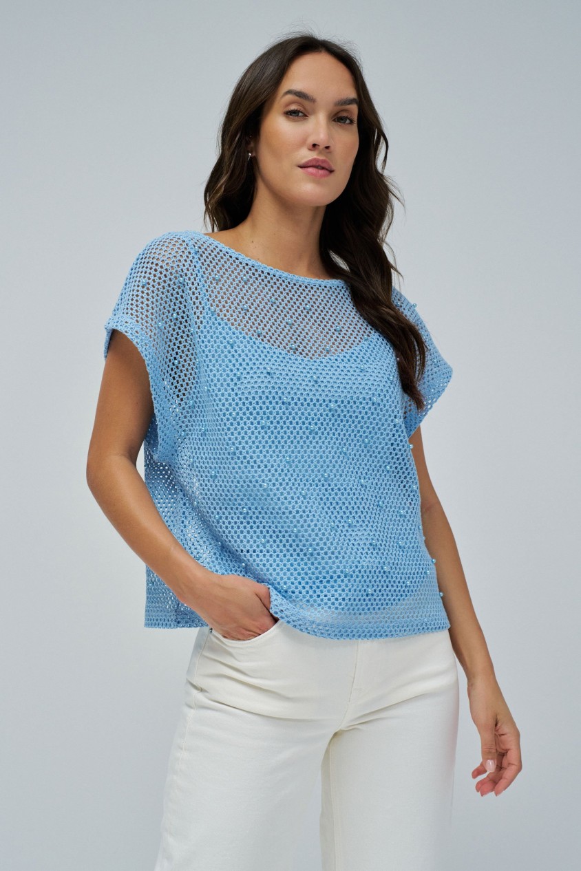 T-SHIRT IN CROCHET
