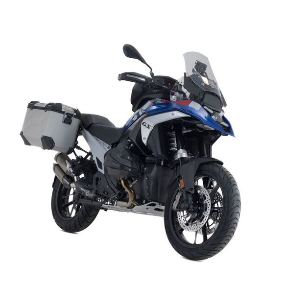 SW-MOTECH Top Case TRAX ADVENTURE Complete Kit 45/45 L - GrayBMW 1300 R 1300 GS - 2023 - 2025Ref: SWM0641 / KFT.07.975.70101/S