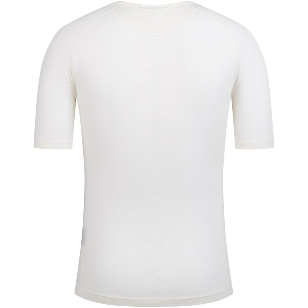 Rapha Merino Lightweight Short Sleeve Baselayer Men - cream/white