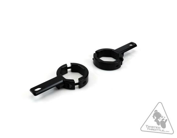Denali Lights Fork Tube Light Mount Ø39-49mm Black UniversalRef: DENA00045A / 1061816