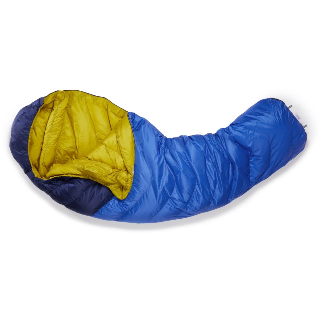 Rab Neutrino 200 Down Sleeping Bag - Zipper right - nightfall blue