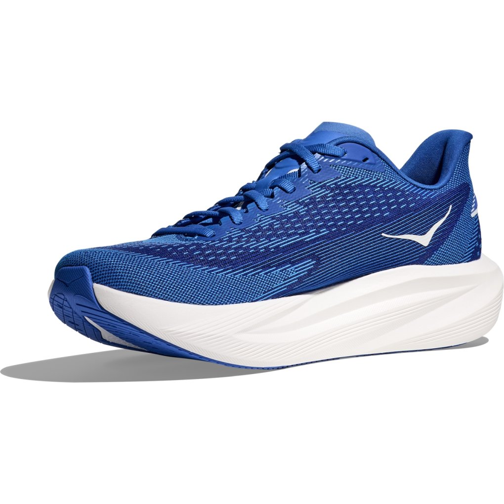 Hoka Mach 7 Running Shoes Men - cobalt blue / neon green