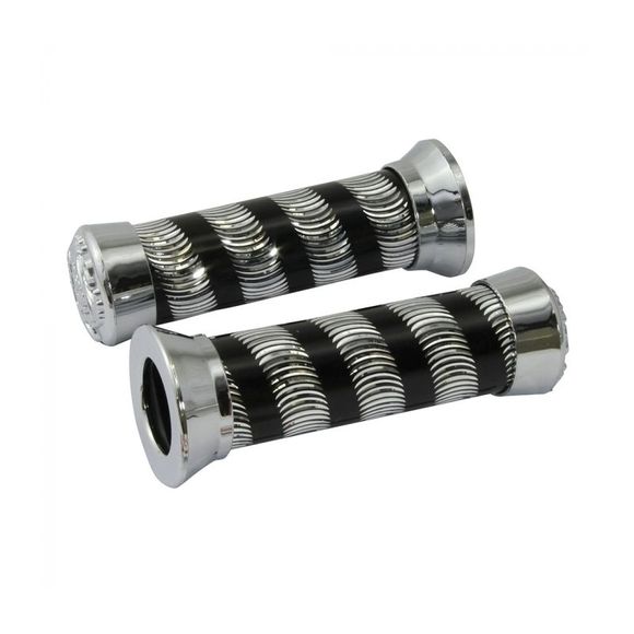 Bike It Deluxe Handlebar Grips, 25 mm Universal - BlackRef: Bik0731 / Grpdel25Blk