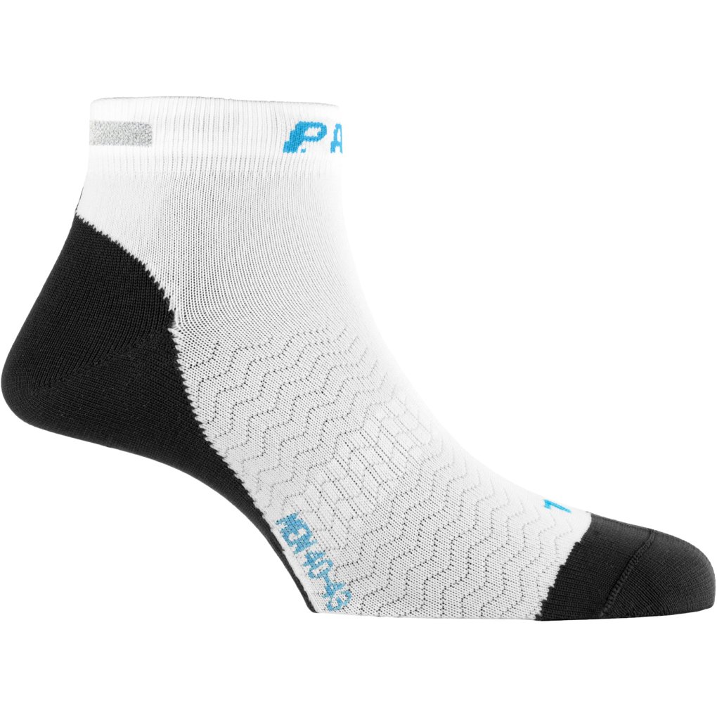 P.A.C. Original RN 1.2 Running Reflective Ultralight Speed Socks Men - White/Black