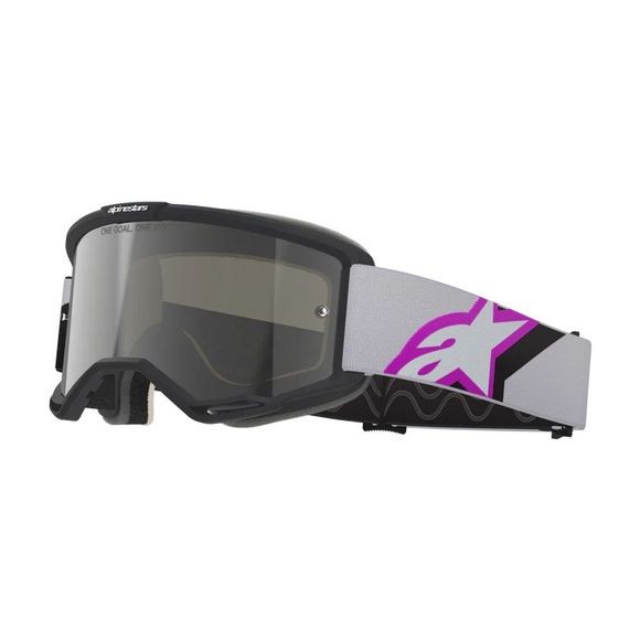 Alpinestars VISION 5 CORP IRIDIUM 2026 cross goggles - Gray / PurpleRef: Ap3934 / 5101825-9285-Os