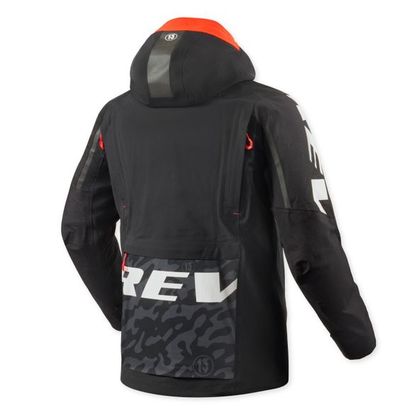 Motorcycle jacket Rev it Vision H2O - Black / RedRef: RI1708