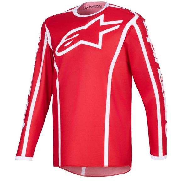 Fluid Alpinestars cross Jersey - Apex 2025 - Red / WhiteRef: AP4038