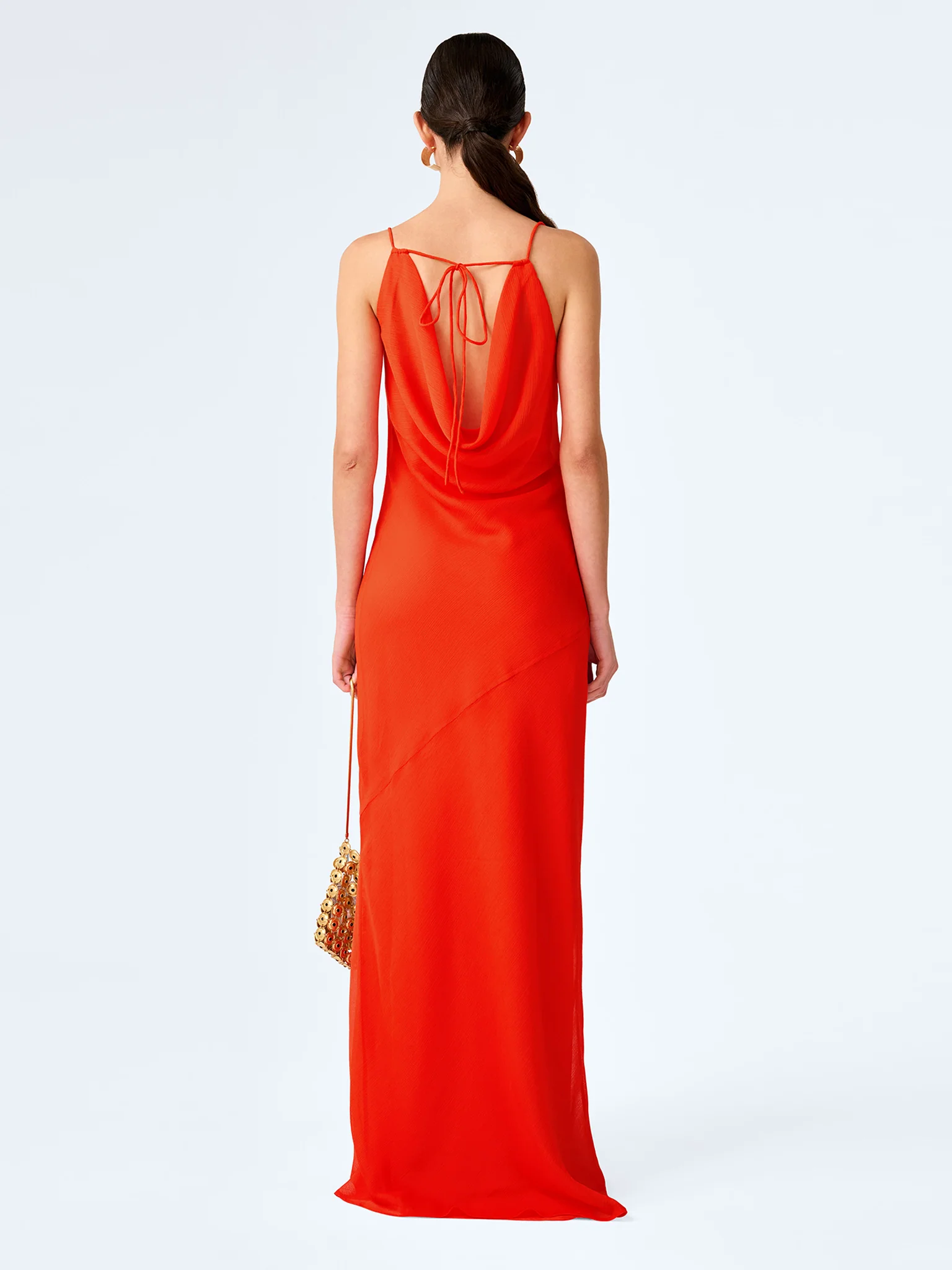 Koko Dress in Tangerine