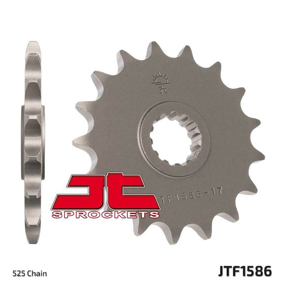 JT. Standard Steel Output Sprocket 1586 - 525Ref: Jtc01370A / 1077287002