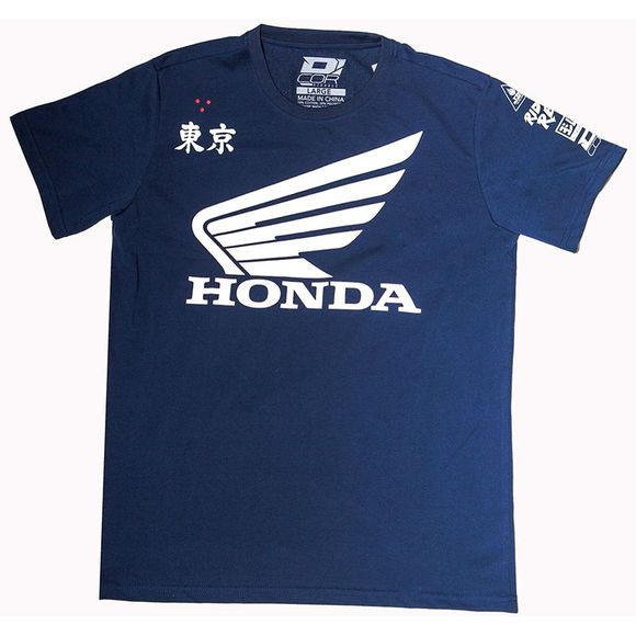 D'cor Honda Factory Short Sleeve T-Shirt - Blue / WhiteRef: DCO0046