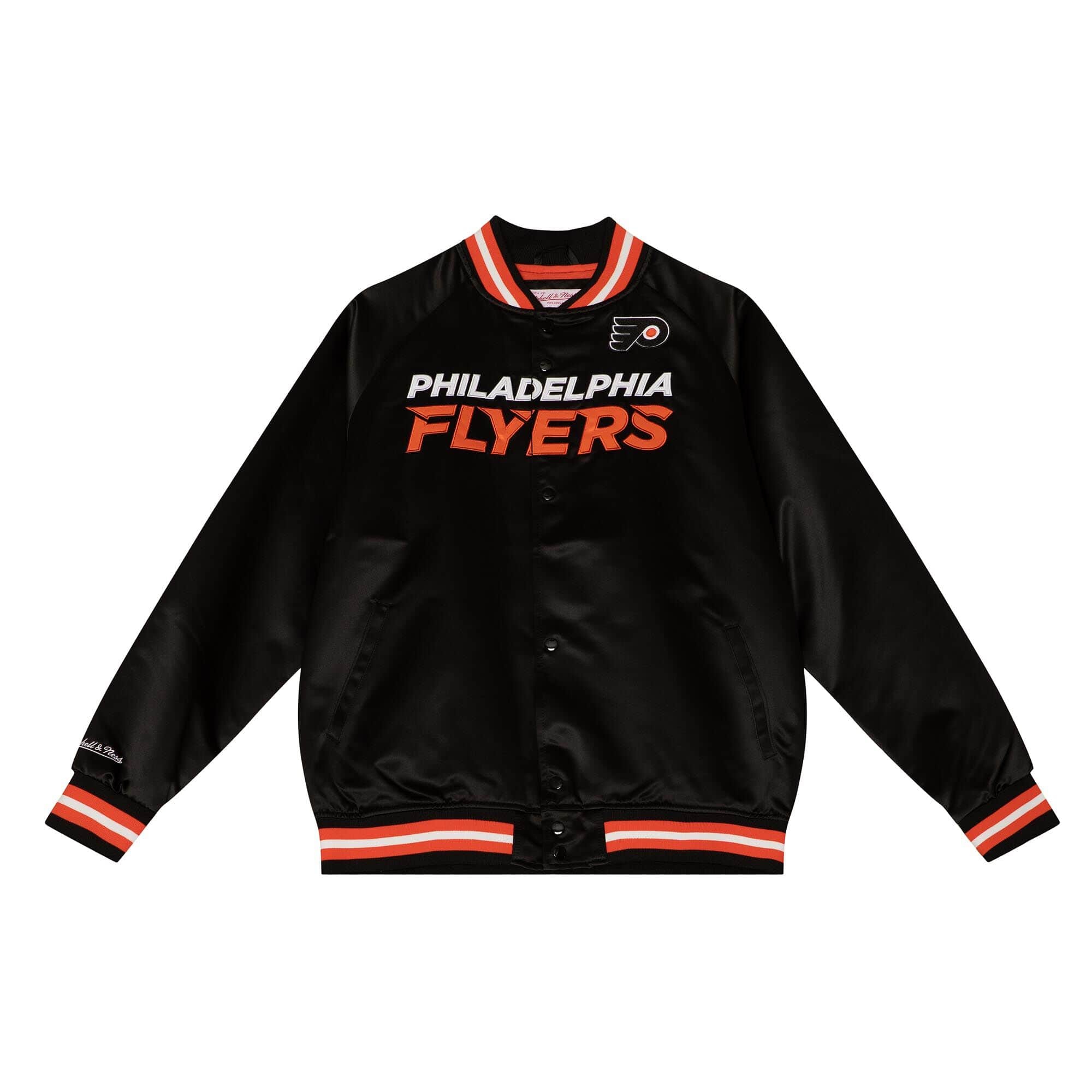 Philadelphia Flyers Mitchell & Ness Lightweight Satin NHL Jacket