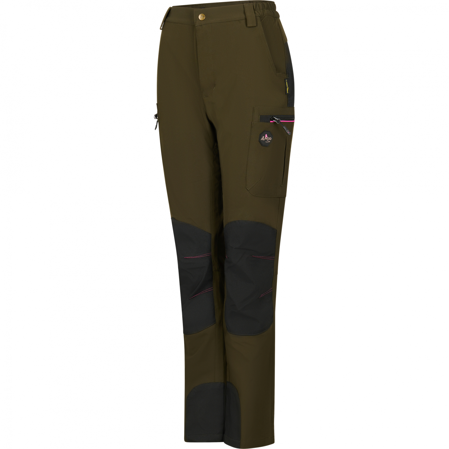 Xenia Functional Trousers Women (Olive\/Black)