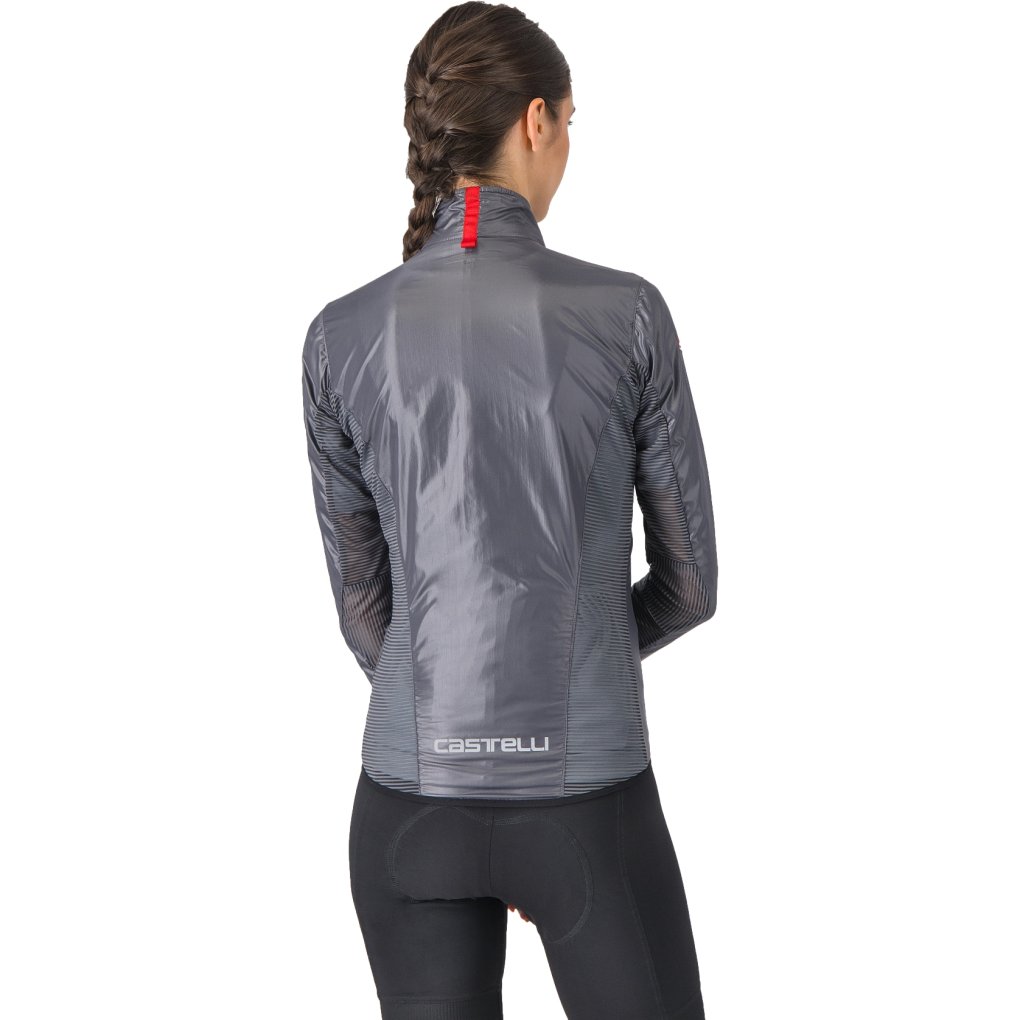 Castelli Aria Shell Jacket Women - dark grey 030