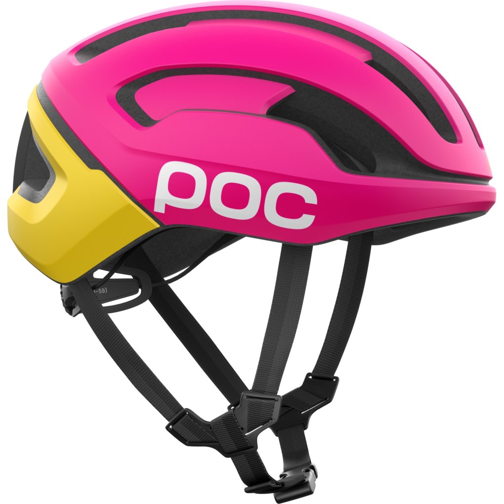 POC Omne Air MIPS Helmet - 8883 Rhos Red Matt/Citrine Yellow Matt