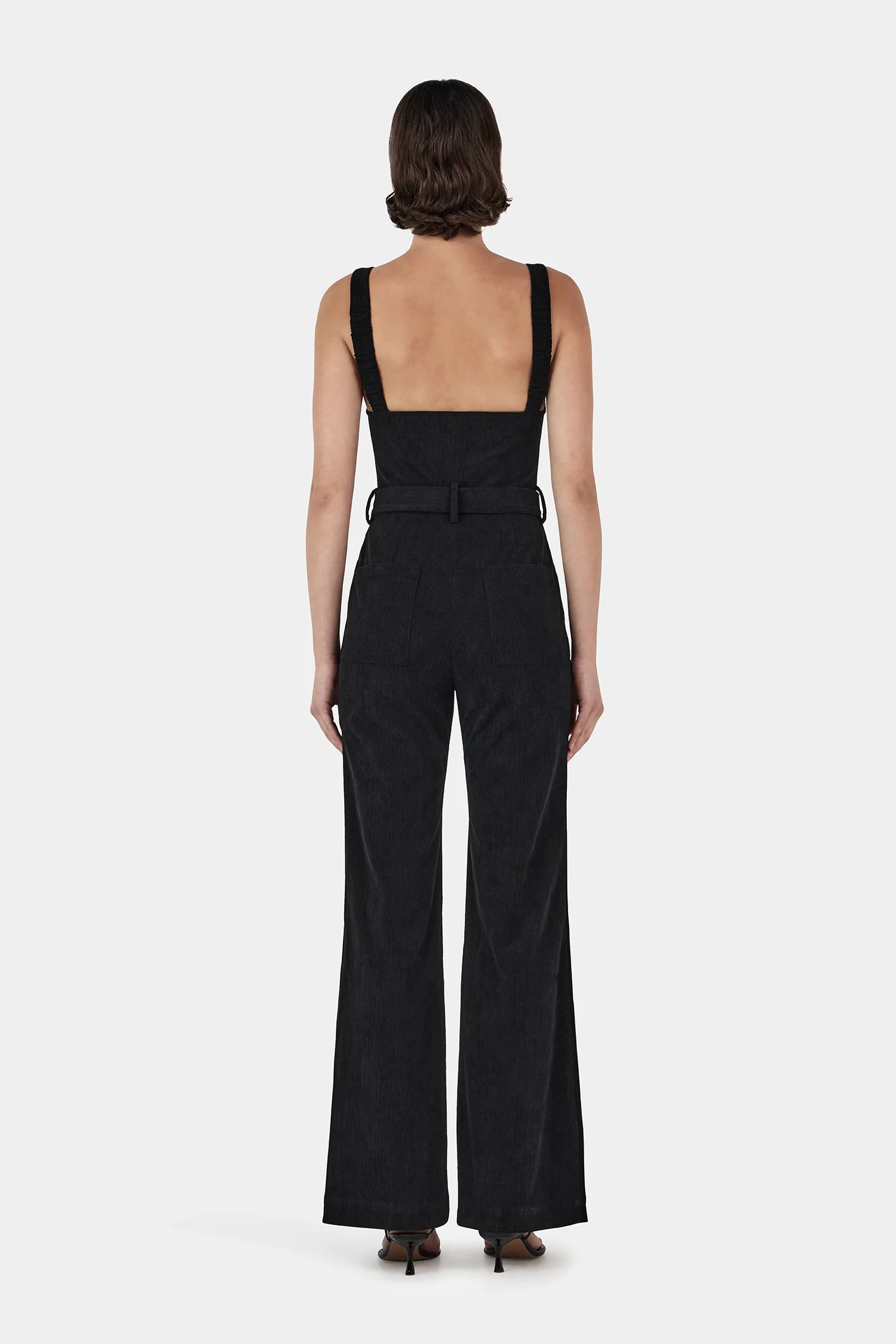 Ziggy Corduroy Jumpsuit Black