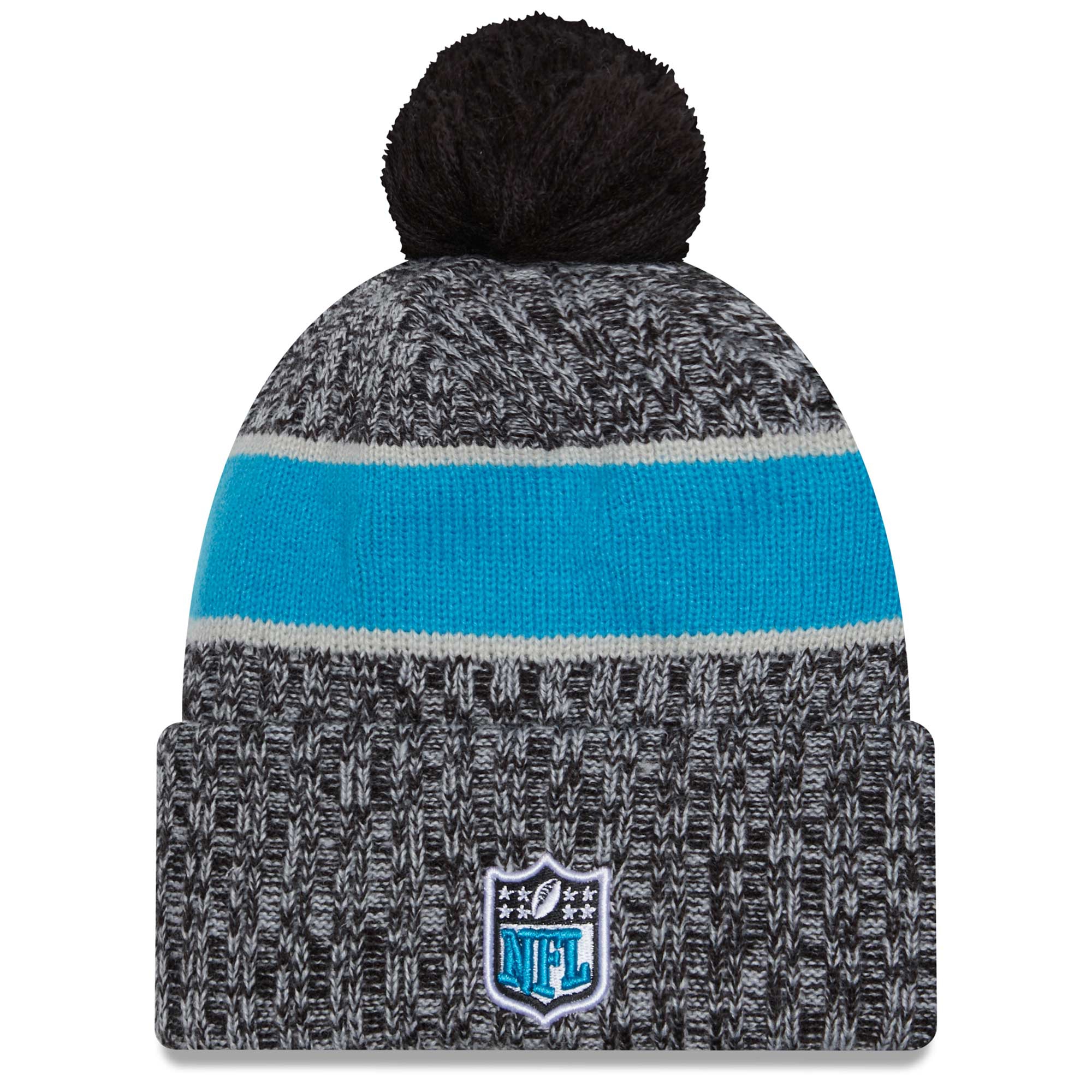 Carolina Panthers 2023 NFL Sideline New Era Sport Knit Hat
