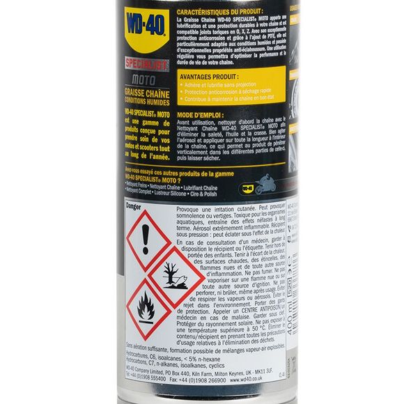 Fat channel WD 40 400 ml UniversalRef: WD0006 / 050090