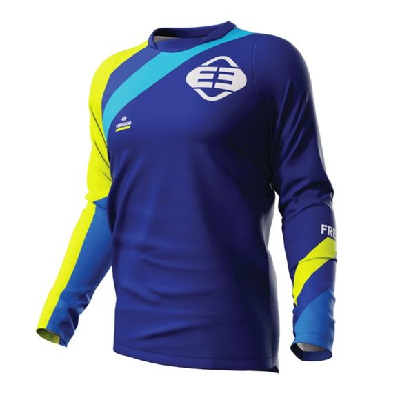 Shot by Freegun RAINBOW 2023 cross jersey - Blue / BlackRef: FRG0399