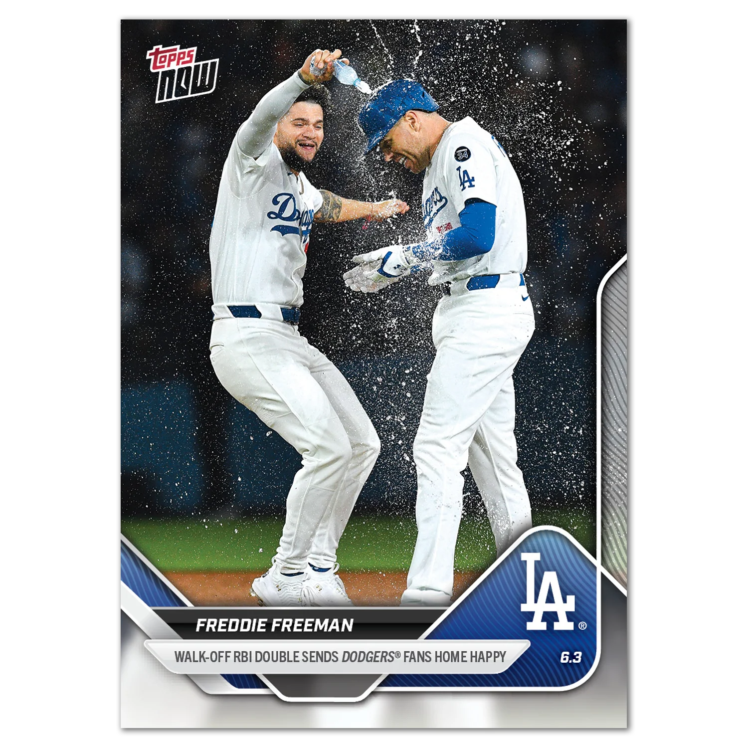 Freddie Freeman - 2025 MLB Topps NOW® - Card 252