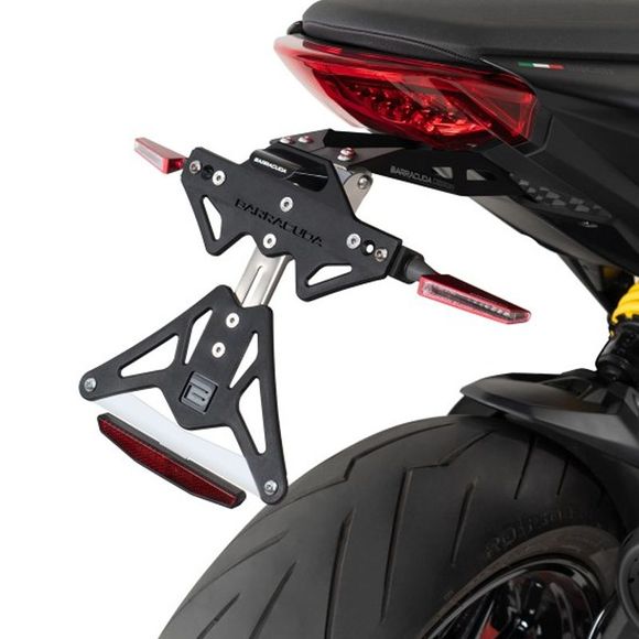 Barracuda Black License Plate Holder - BlackRef: bar0347 / dn9104-21