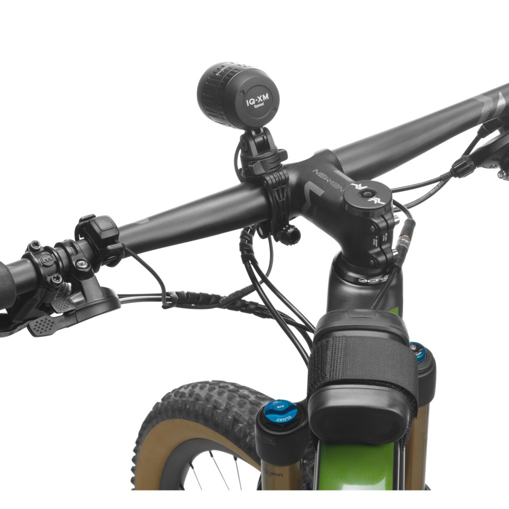Busch + Müller IQ-XM Speed Front Light with High Beam - 168/35LA-01 - black