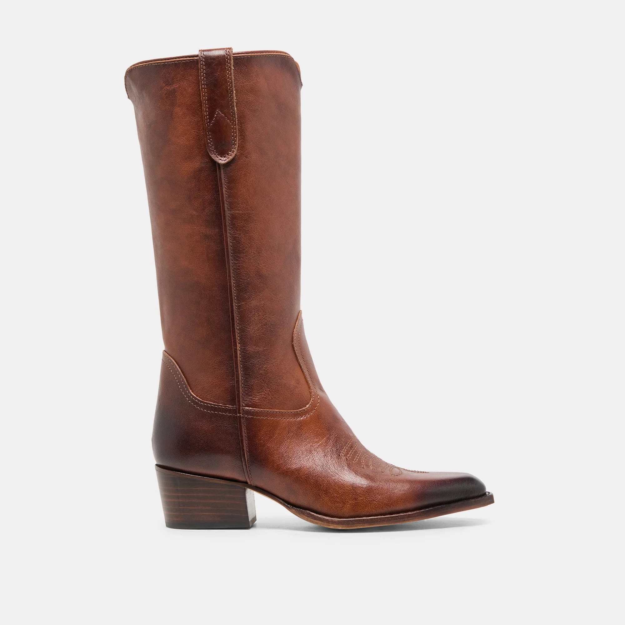 VIGLA BOOTS CHESTNUT LEATHER