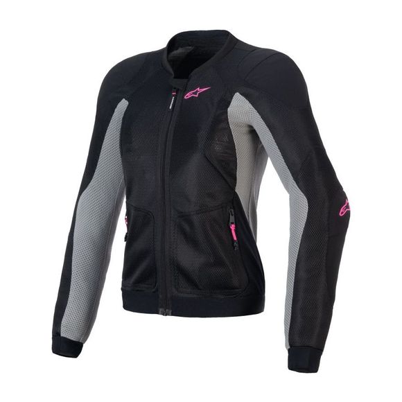 Alpinestars STELLA TROOP-AIR Motorcycle Jacket - Gray / PinkRef: AP3668