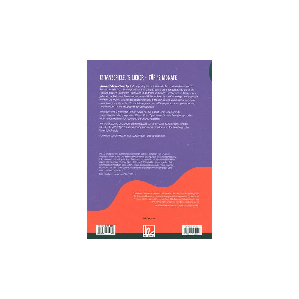 Helbling Verlag Januar, Februar, Tanz, April – Thomann Ireland
