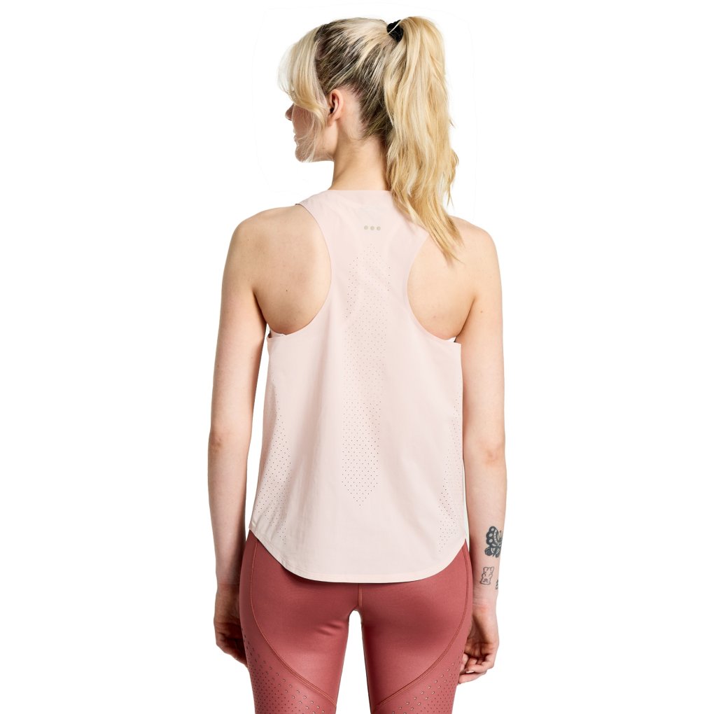 Saucony Pinnacle Tank Top Women - sepia rose