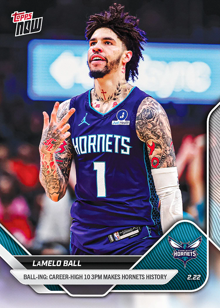 LaMelo Ball - 2025-26 NBA Topps NOW® - Card 181