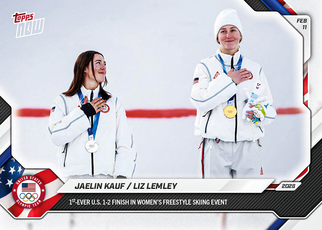 Jaelin Kauf / Liz Lemley - 2026 Olympics Topps NOW® - Card 7 - PR: 639