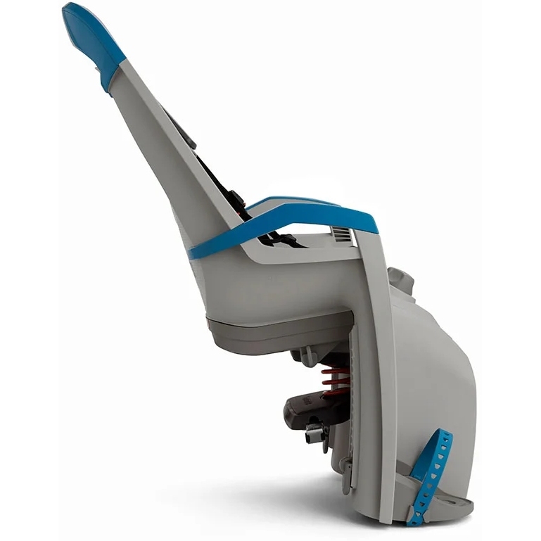 Hamax Amaze Bike Child Seat + Carrier Adapter - grey/petrol blue
