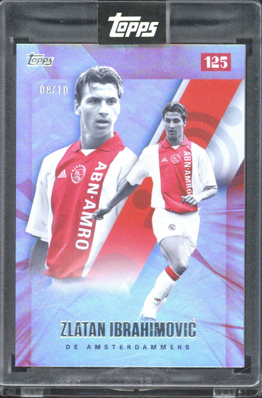 2025 Topps 125 Years Ajax Zlatan Ibrahimovic /10