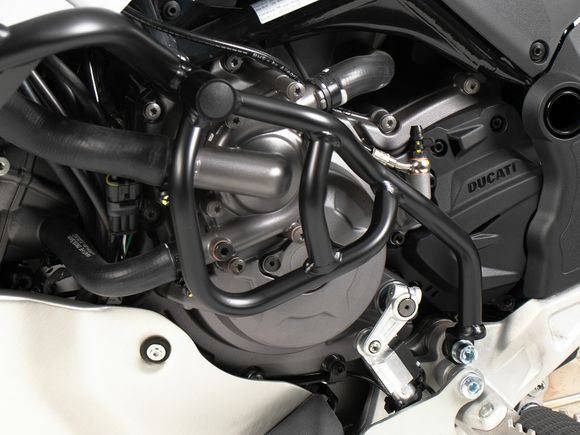 Hepco & Becker Engine Guard Reinforcement Crash Bar - BlackDUCATI 937 DESERT X RALLY - 2024 - 2025Ref: Hbe04700A / 42237659 00 01