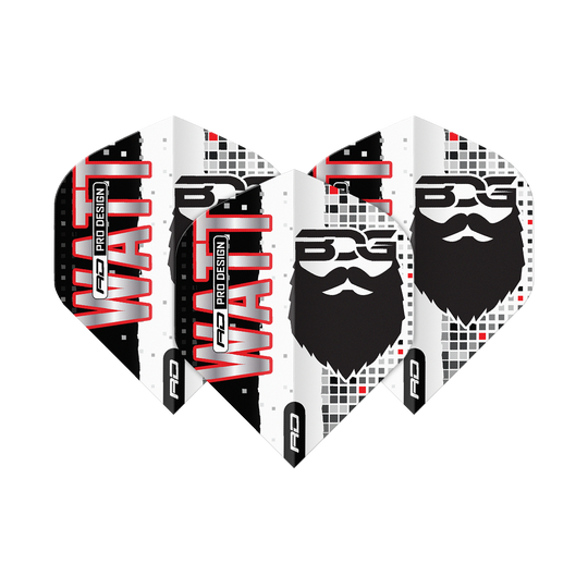 Red Dragon Hardcore Jason Watt BDG Premium No2 Standard Flights