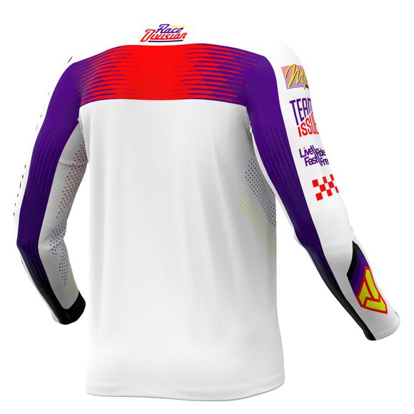 Maillot cross FXR PODIUM ENFANT - Blanc / VioletRef : FXR1661