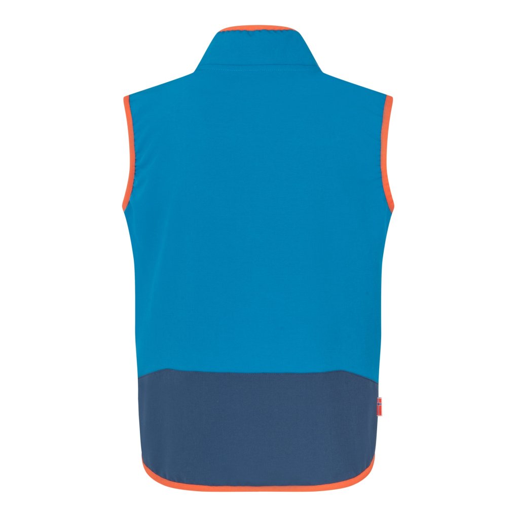 Trollkids Balestrand Vest Kids - Mystic Blue/Summernight Blue