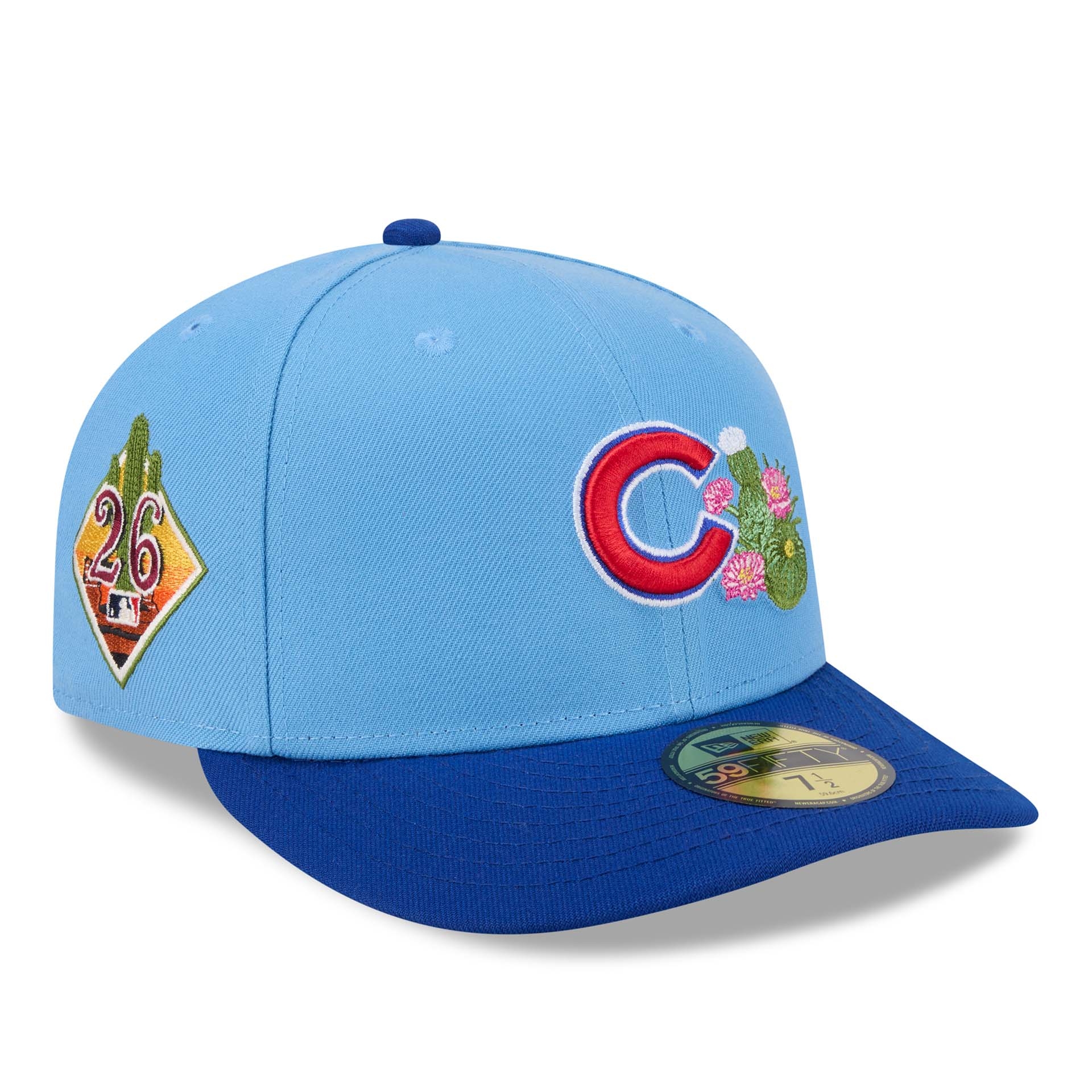 Chicago Cubs 2026 MLB Authentic Spring Training 59FIFTY Pre-Curved Cap Blue