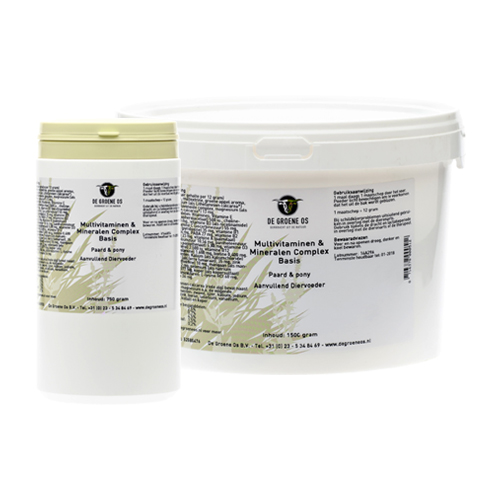 Groene Os Multivitamin & Mineral Complex Basis for Horses & Ponies - 750g