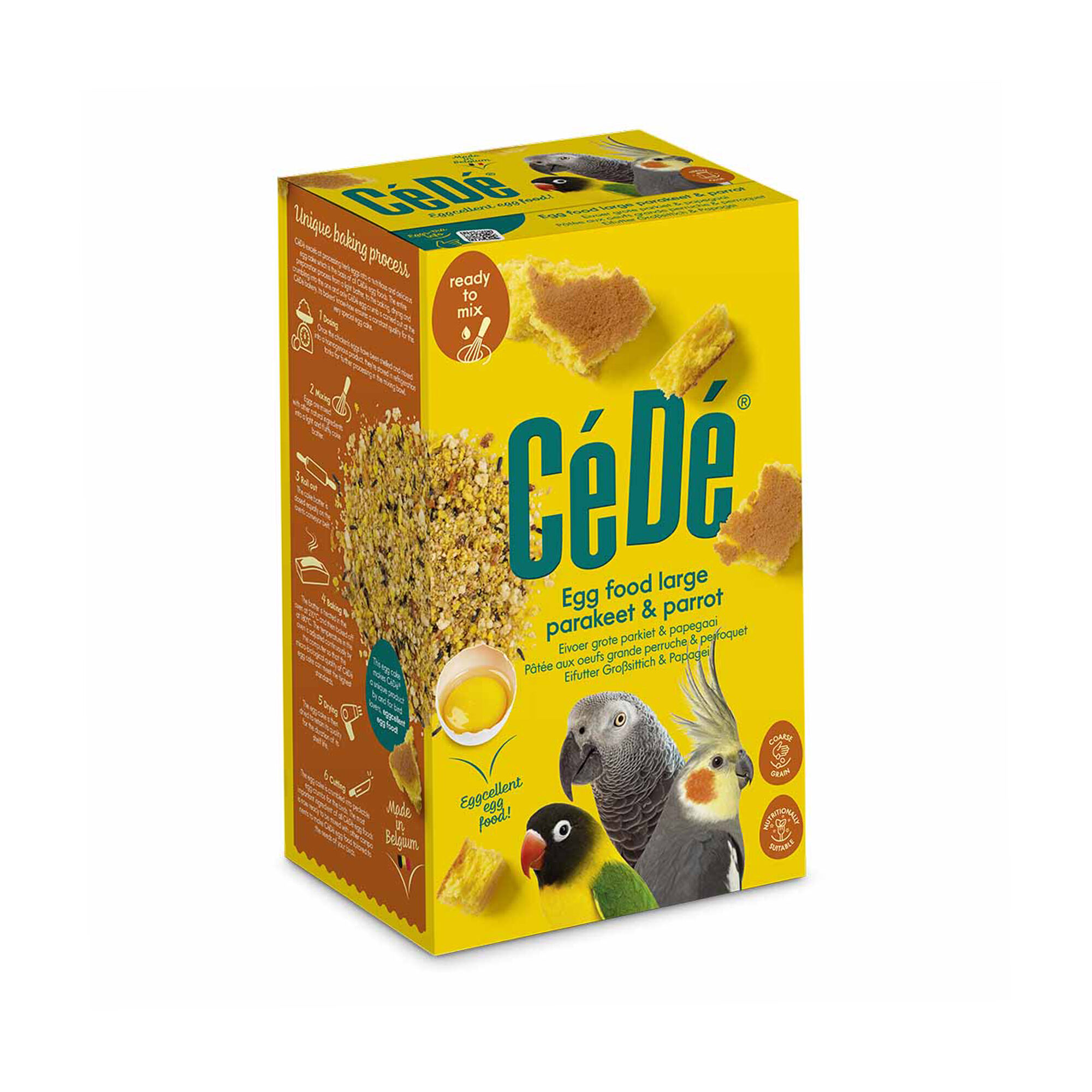 CéDé Egg Food Large Parakeets & Parrots - 1kg