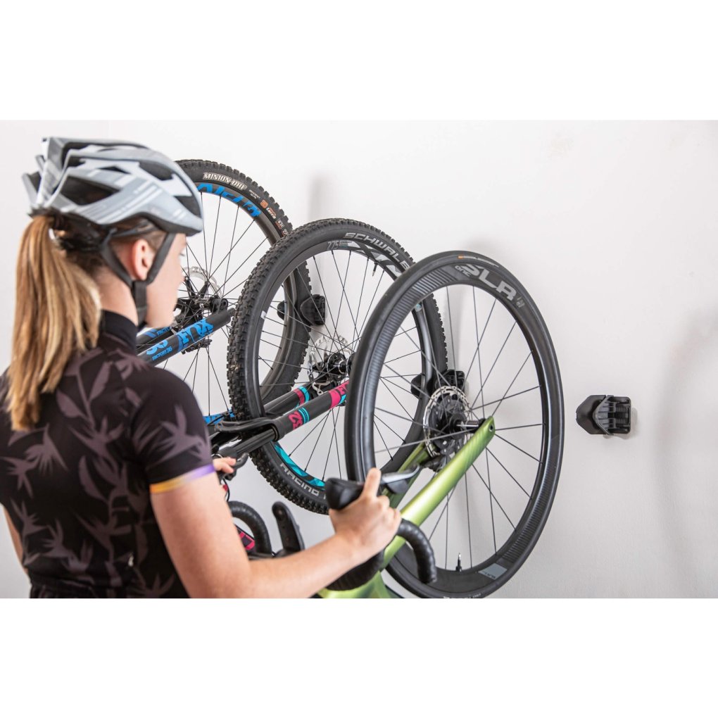 Hiplok Jaw+ Wall-Mounted Storage - all black
