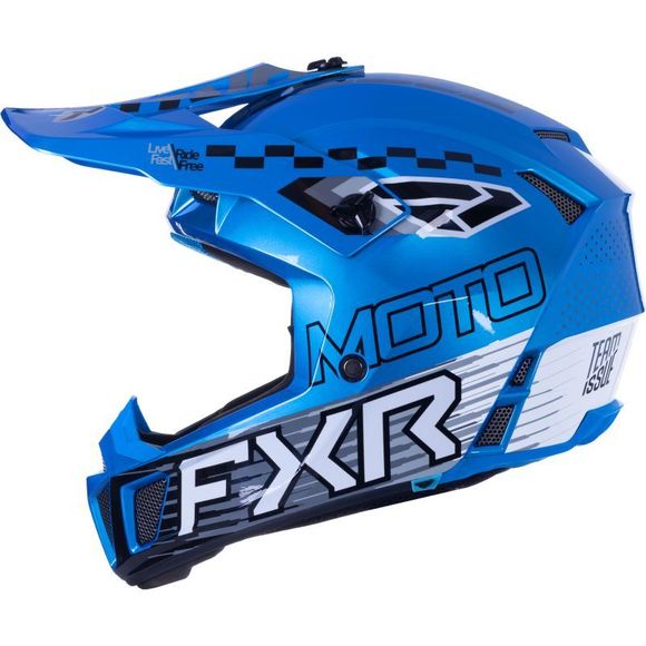 Casque cross FXR CLUTCH ENFANT 2026 - BleuRef : FXR1770