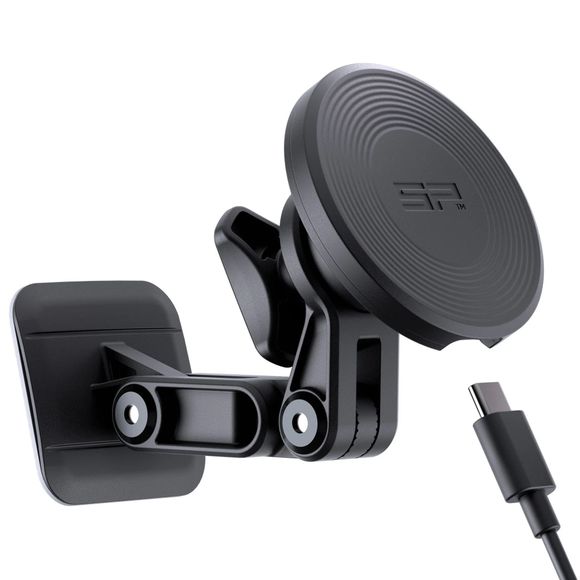 SP Connect Adhesive Smartphone Holder with Pro SPC + Charger - BlackRef: Spc0242 / Spc52838