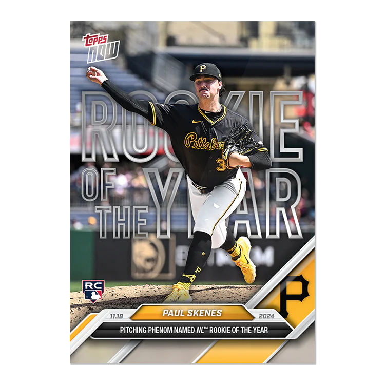 Paul Skenes - 2024 MLB Topps NOW® Card OS-2 - LOOK FOR AUTOS