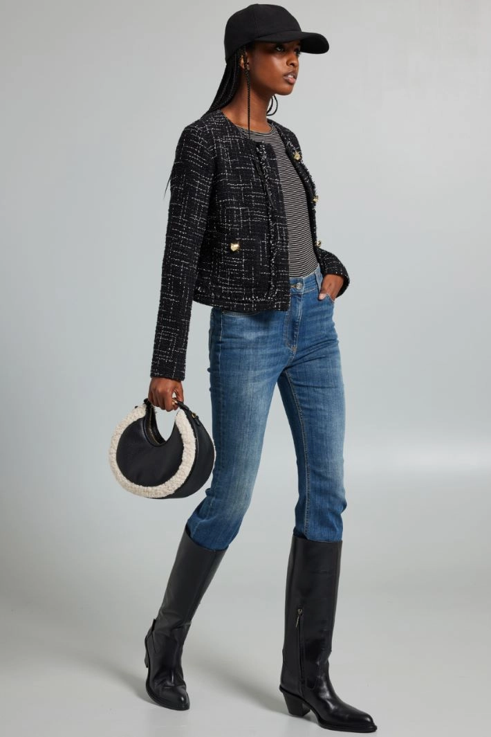 Flared jeans - DENIM LIGHT BLUE