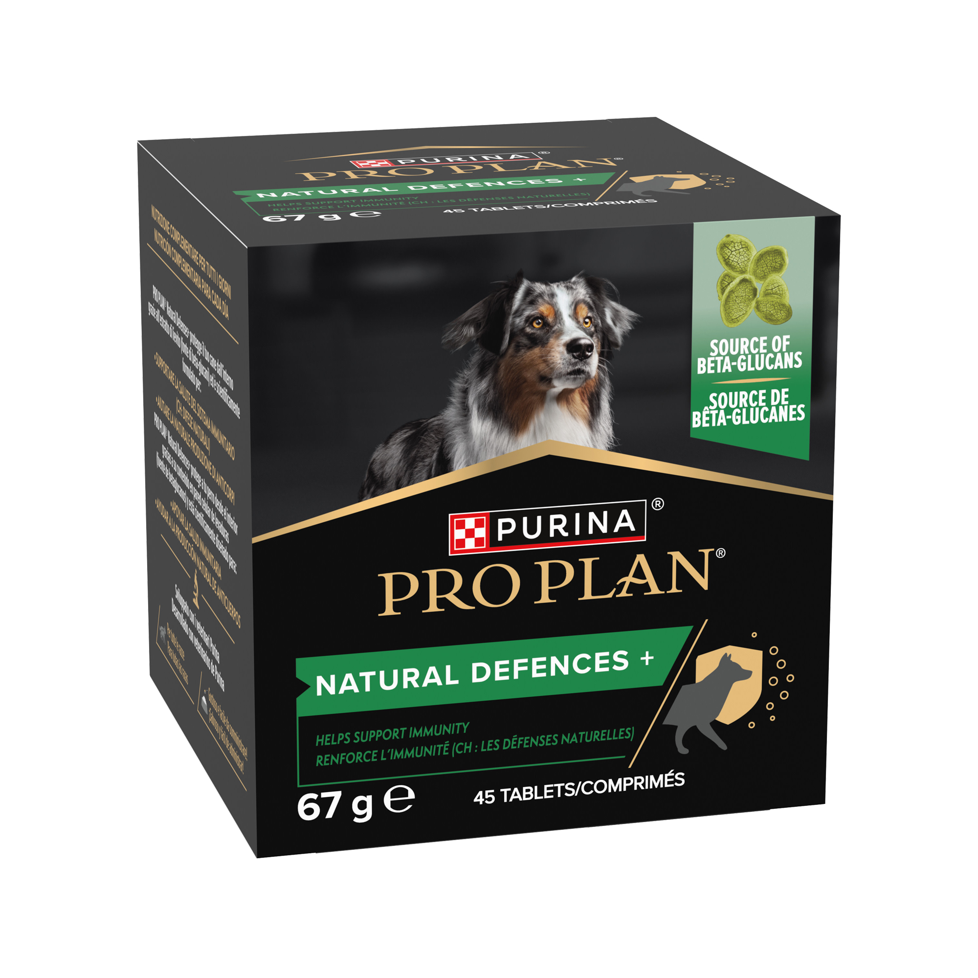 Purina Pro Plan Natural Defences Dog Tablets - 67 g