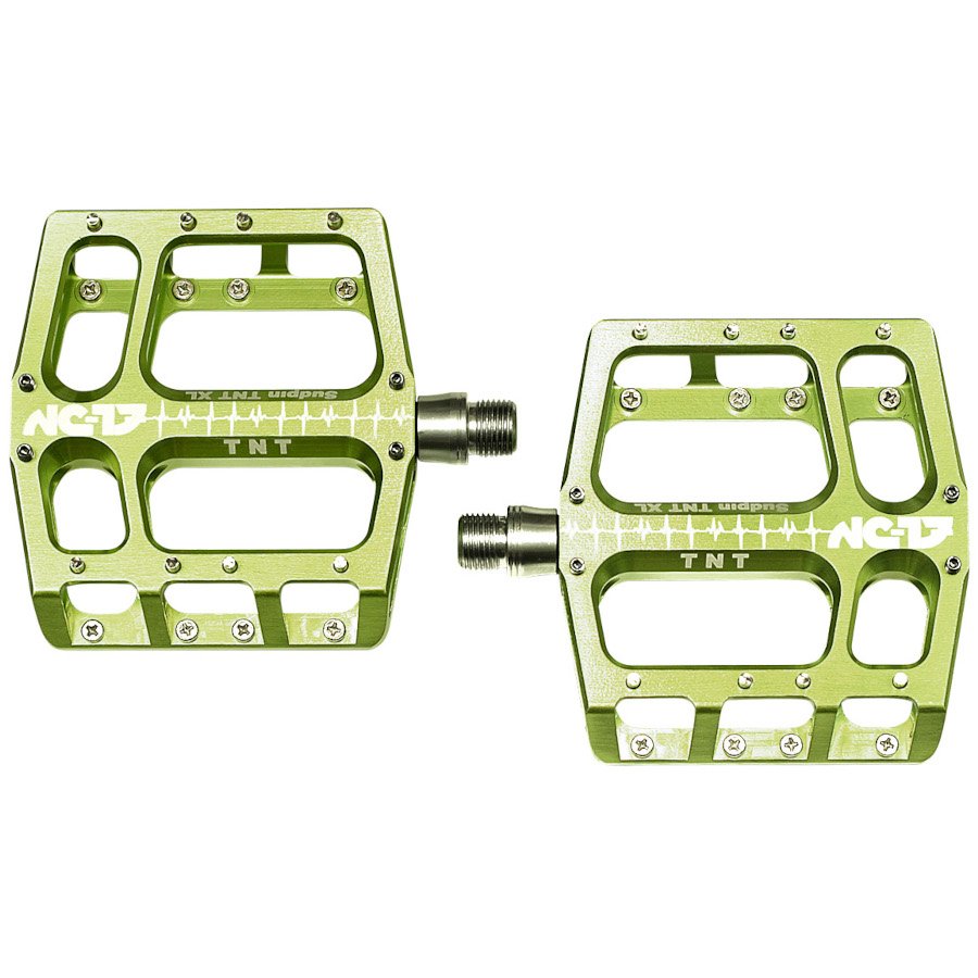 NC-17 Sudpin IV XL TNT Platform Pedal - green