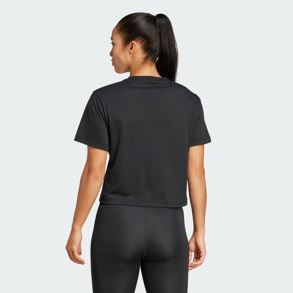 adidas Train Essentials Big Logo Performance Shirt Women - black JG8614